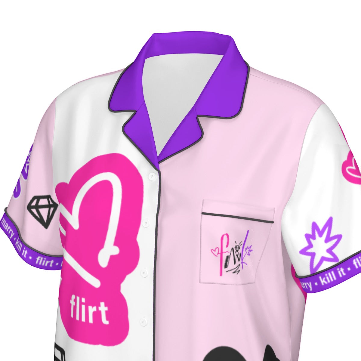 Flirt, Marry, Kill It Pajama Set