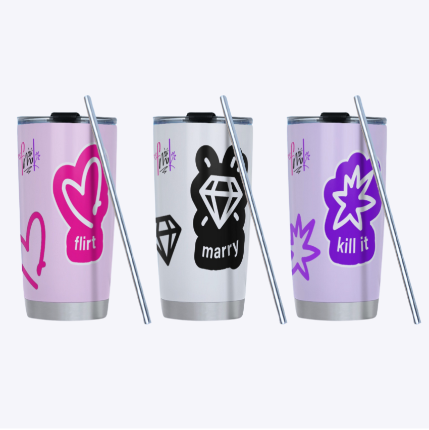 FMK Tumbler - Flirt, Marry, Kill It